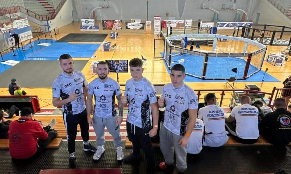 victorii pentru luptătorii de kickbox din alba, la campionatul european