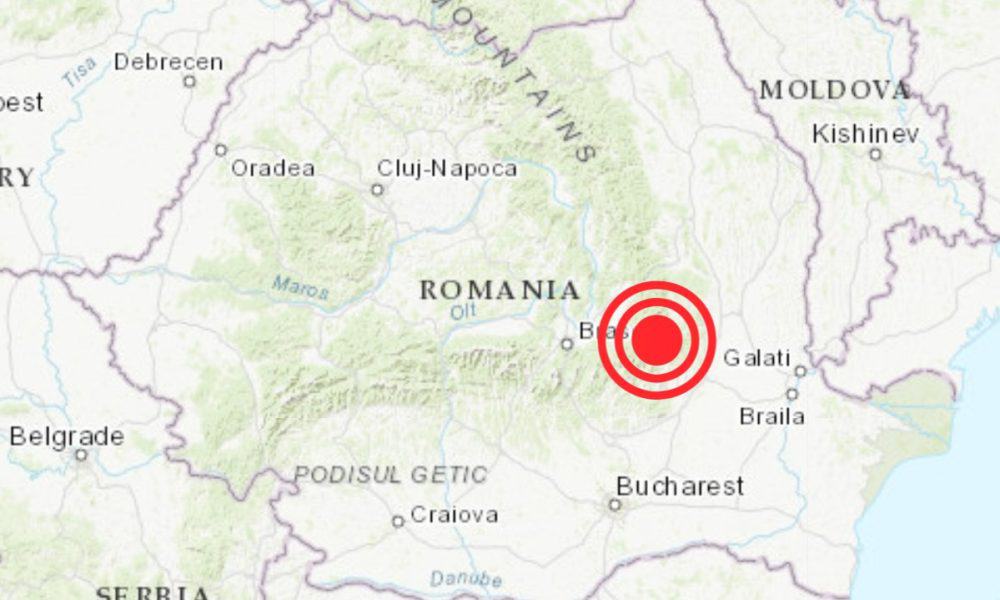 cutremur cu magnitudinea de 4,3 pe scara richter în românia,