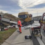 foto: accident grav pe autostrada a3 turda cluj. impact între un