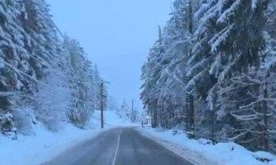 infotrafic: circulație în condiții de iarnă pe mai multe drumuri