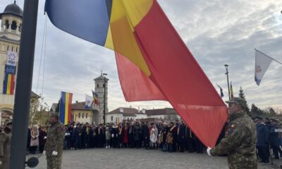live video: arborarea drapelului de ziua națională a româniei, în