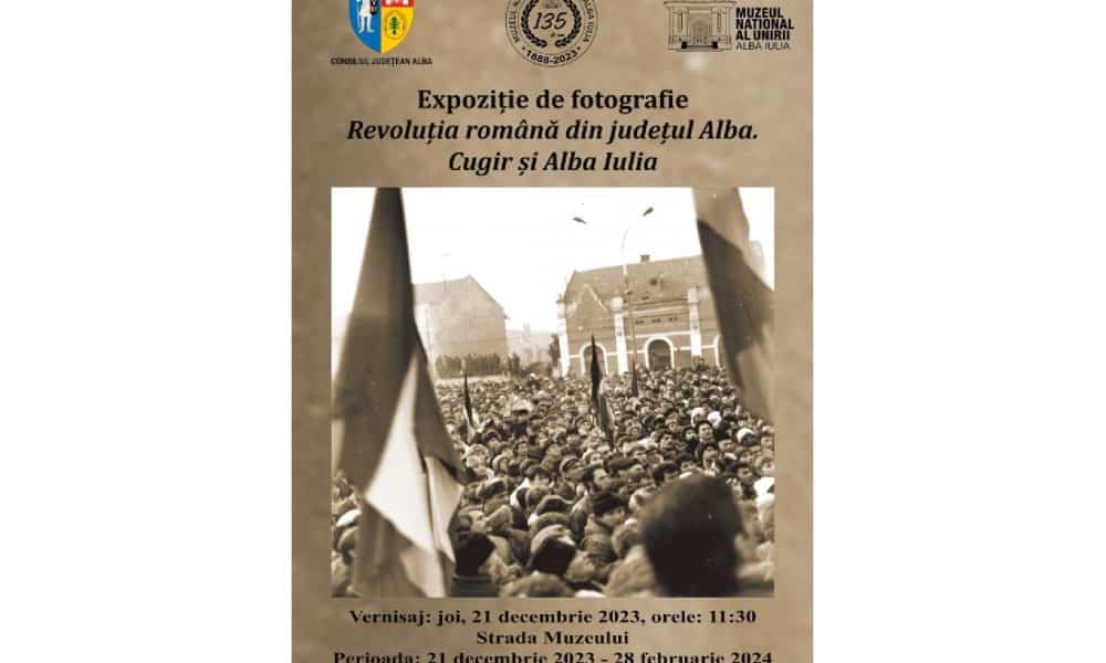 joi: vernisajul expoziției „revoluția română din decembrie 1989 în județul