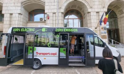 microbuze electrice școlare pentru elevii din 26 de localități din