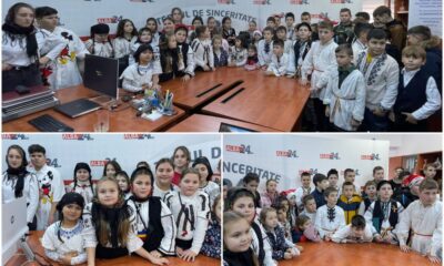 video: copii din satele presaca ampoiului și tăuți au vestit