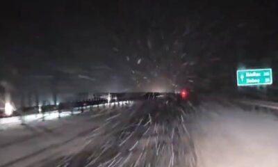 video Știrea ta: ninsoare pe autostrada a1 sebeș sibiu. zăpada se