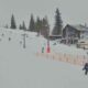 zăpadă numai bună de schiat pe pârtiile din Șureanu, arieșeni