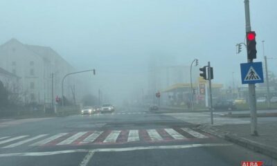 cod galben de ceață în județul alba: vizibilitatea poate scădea