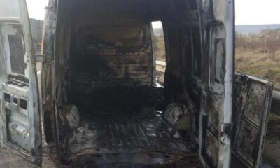 foto: incendiu pe autostrada a3 turda – cluj napoca. o