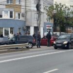video: accident în alba iulia. un șofer a pierdut controlul