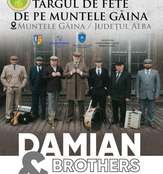 20 iulie: damian & brothers, concert extraordinar în munții apuseni,