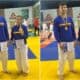 foto: judoka alexandru sibișan și laura bogdan de la cs