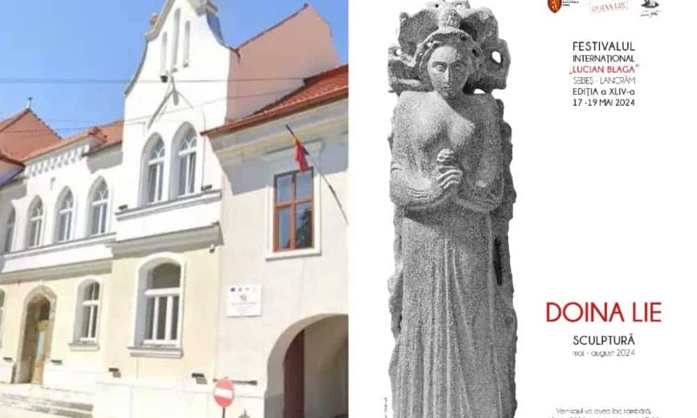 festivalul internațional ”lucian blaga”. expoziție de sculptură doina lie, în