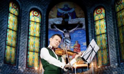 concert cu o vioară stradivarius celebră, la catedrala luterană reformată