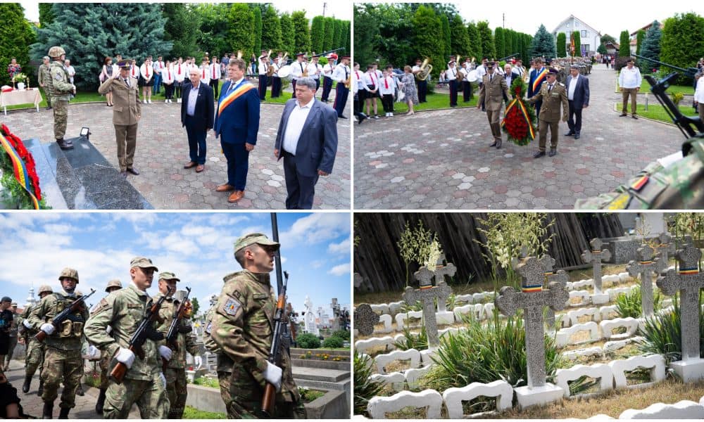 foto: 13 iunie, ziua eroilor, omagiată de primăria sebeș și