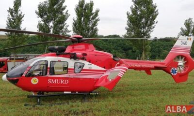 femeie din sebeș dusă la spital cu un elicopter smurd