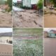 video: inundații în comuna Șpring, după o ploaie torențială cu