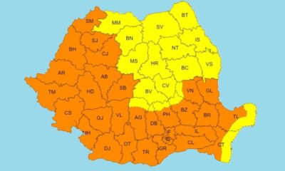 cod portocaliu de căldură în alba și în țară. românia