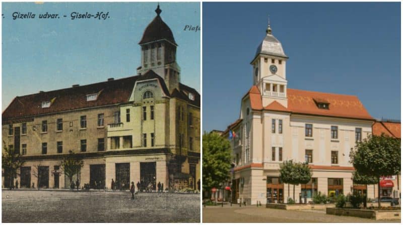 foto: clădiri istorice la alba iulia: palatul gisella. prima clădire