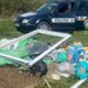 foto: teiușean amendat după ce a aruncat gunoaie în zona