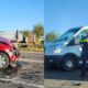 foto: accident pe dn1 lângă alba iulia, la intersecția cu