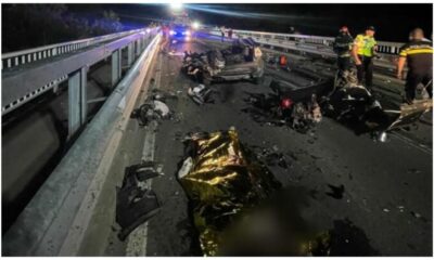 foto: cinci tineri morți într un accident și un adolescent rănit