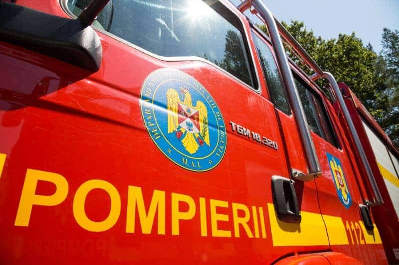 incendiu pe autostrada a10, alba iulia aiud: o mașină a luat