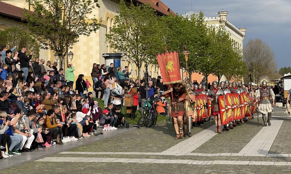 spectacolul săptămânal de reenactment al gărzii apulum va avea loc