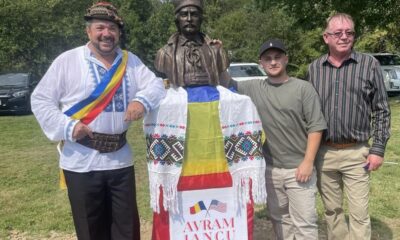 statuie a lui avram iancu, dezvelită într un oraș din sua.