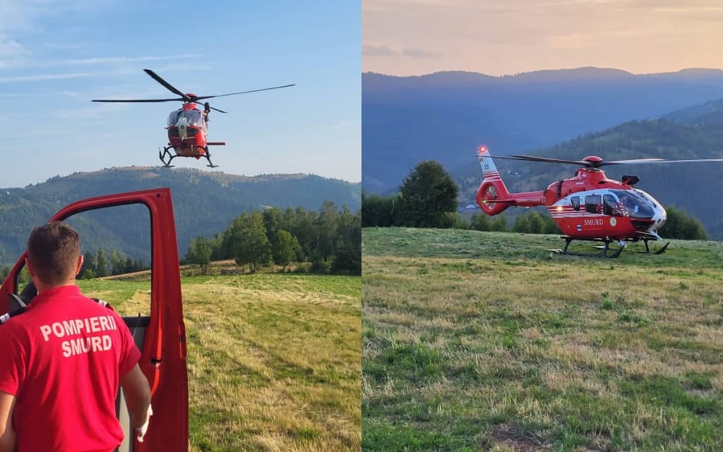 accident de atv în comuna râmeț. o persoană rănită grav.