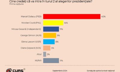 candidații care ar putea intra în turul 2 la alegerile