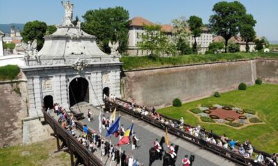 ceremonialul schimbului de gardă cu garda cetății alba carolina, reprogramat