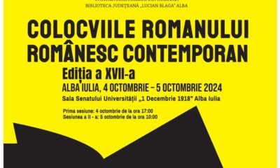 colocviile romanului românesc contemporan, în weekend la alba iulia. vor