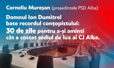 corneliu mureșan: domnul dumitrel bate recordul conțopistului 30 de zile