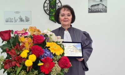 elena brânzan o grefieră a tribunalului alba iese la pensie