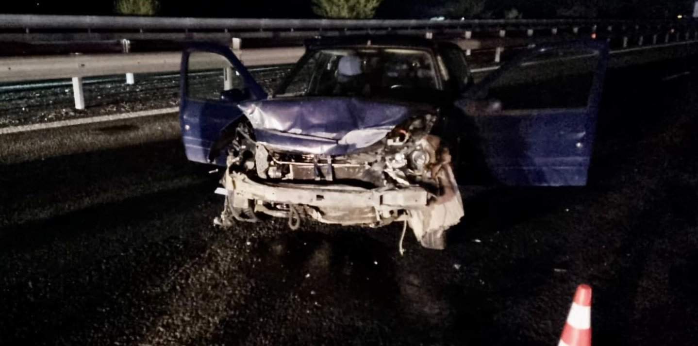 foto: accident pe autostrada a1, în zona localității orăștie. trei