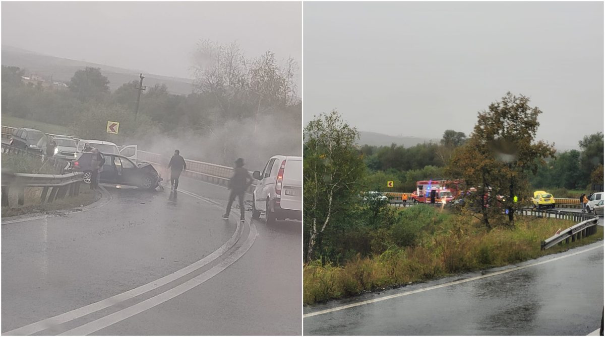 foto: femeie din alba, implicată într un accident rutier pe dn