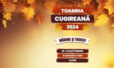 toamna cugireană și festivalul dacic singidava, 20 22 septembrie 2024. concerte,