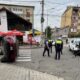 video accident rutier la alba iulia: un autoturism s a răsturnat