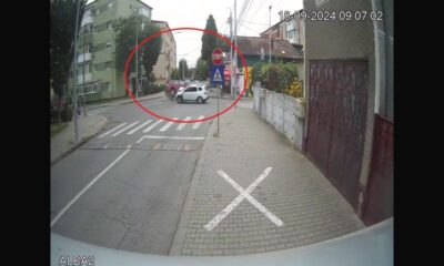 video momentul impactului: accidentul de la intersecția străzilor Ștefan cel