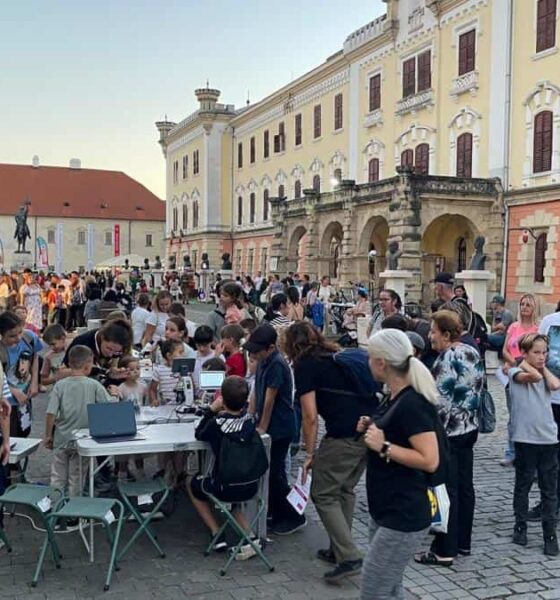 video: noaptea cercetătorilor europeni la alba iulia. microorganisme din râuri, obiecte