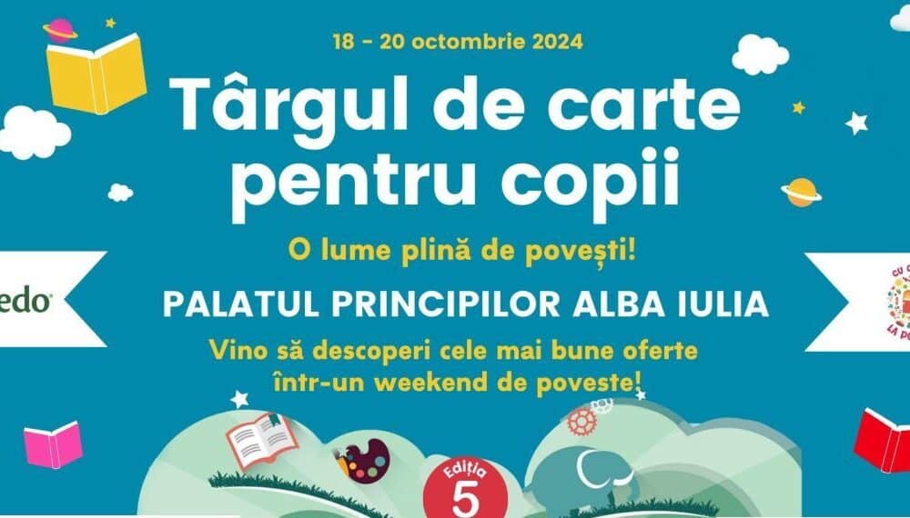 18 – 20 octombrie: “târgul de carte pentru copii” la