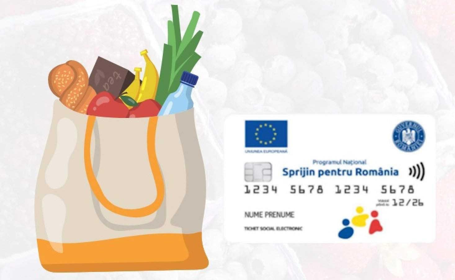 cardurile de alimente vor fi încărcate cu o nouă tranșă