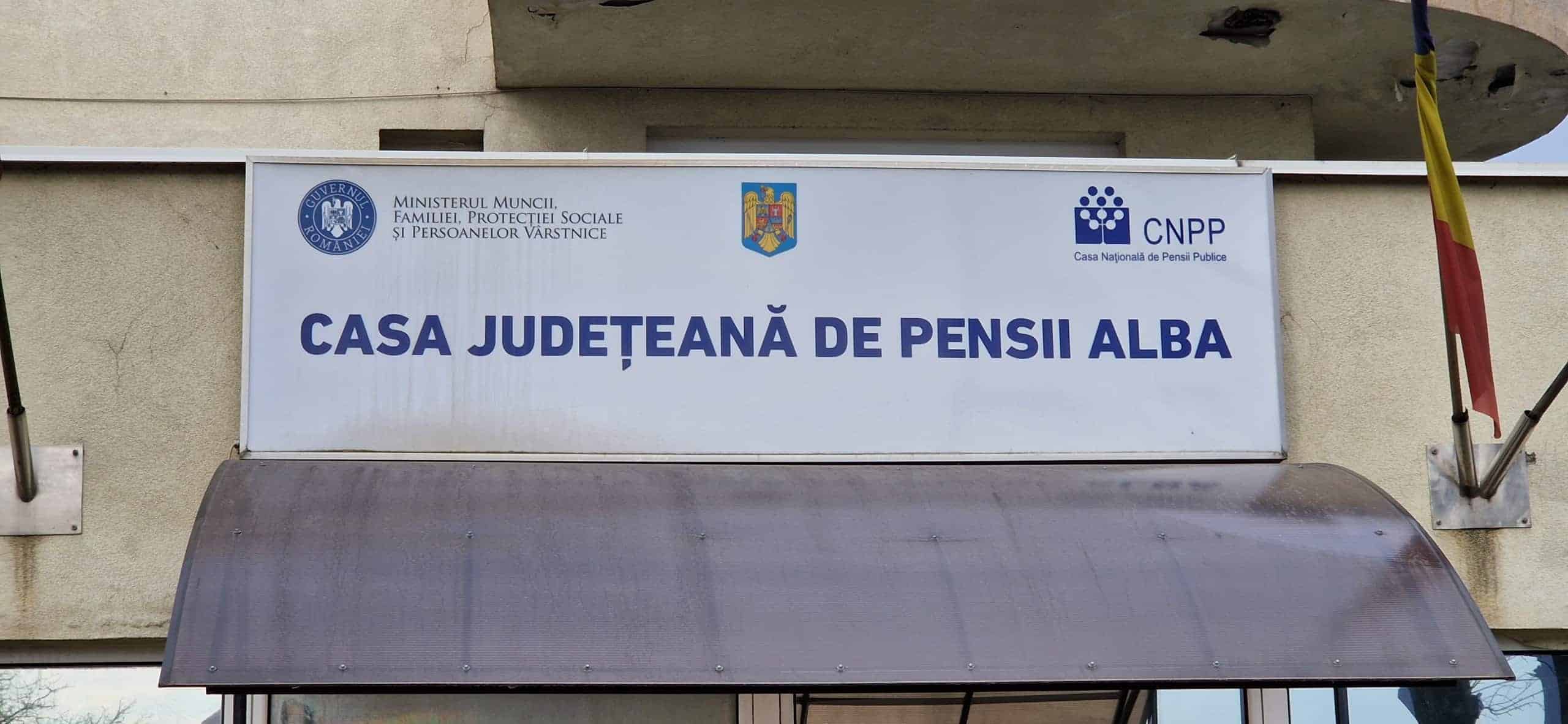 casa de pensii alba, anunț pentru pensionarii care nu au