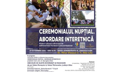 duminică, 27 octombrie: lansarea cărții și a filmului documentar „ceremonialul