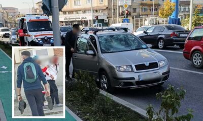 foto: accident rutier la alba iulia, în zona dedeman. un