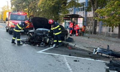 foto: accident rutier pe strada alexandru i. cuza din alba