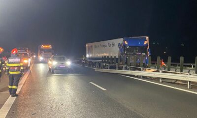 foto: accident grav pe autostrada a10, pe sensul alba iulia