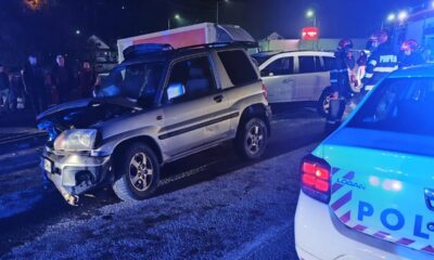 foto: accident cu trei mașini, la câmpeni. isu alba: două