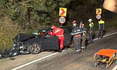 foto: accident între aiud și mirăslău. o persoană a fost