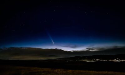 foto: cometă vizibilă la alba iulia. ce este și de